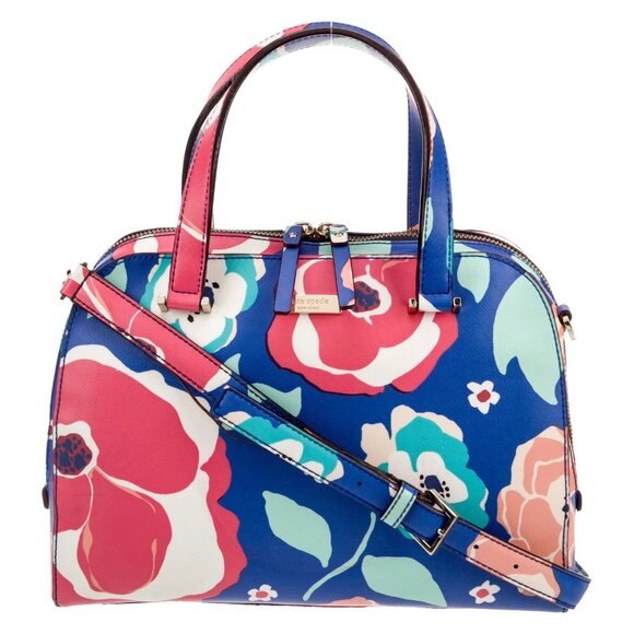 Kate Spade Newbury Lane Felix Cherry Floral Satchel WKRU3863 Vintage/Retro Vibes - Picture 16 of 16